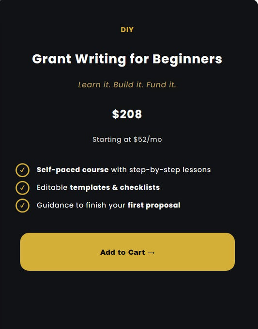 DIY Starter — Learn at Your Pace